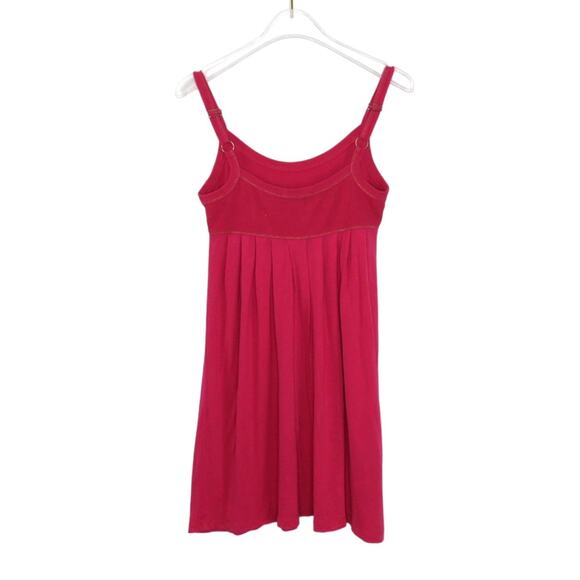 Express Y2k Hot Pink Baby Doll Spaghetti Strap Tank Top  XS Cute Summer - Picture 4 of 8